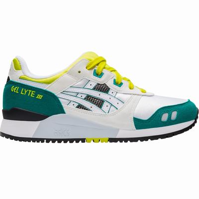 Női Asics Gel-Lyte III Utcai Cipő AS8450139 Fehér/Sárga